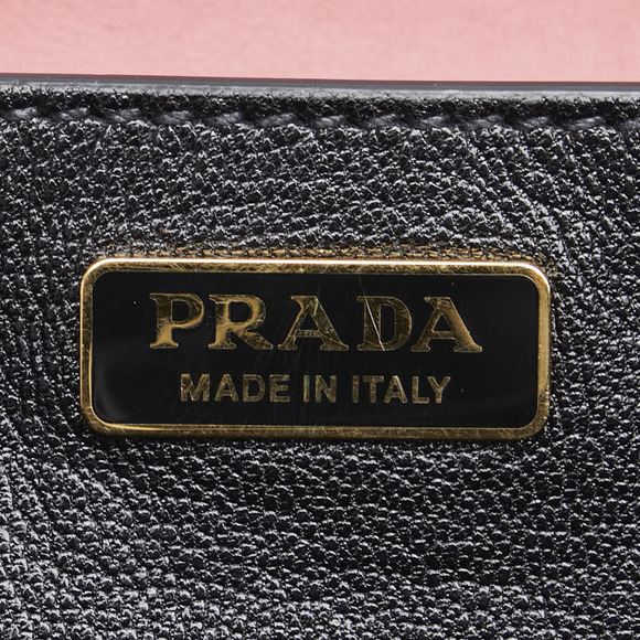 Prada Cahier shoulder bag black leather red - Picture 8 of 11